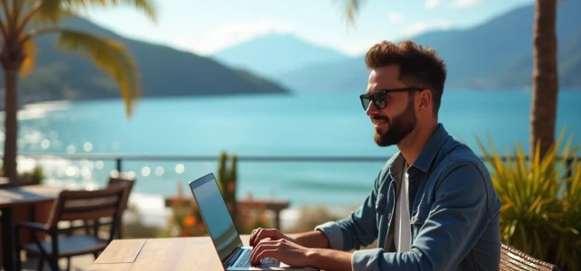 Vivre la digital nomad life : comment rester connecté en voyageant partout